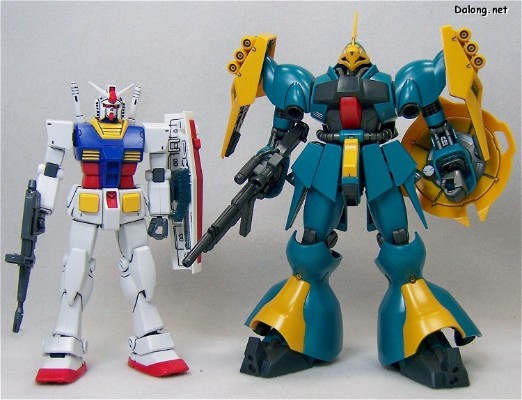 HGUC 机动战士高达 逆袭的夏亚 MSN-03 乍得·多加 邱尼·盖斯机