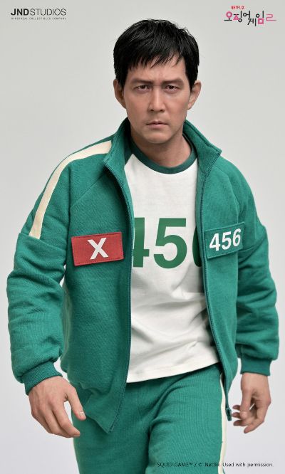 JND Studios 鱿鱼游戏2 成奇勋 1:3 雕像（李政宰版）