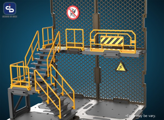 FreshRetro SIB05 铁网连廊A