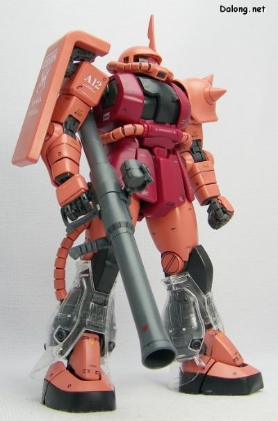 MG 机动战士高达 MS-06S指挥官用扎古II 夏亚・阿兹纳布尔机 / with Special Clear Armor Parts 