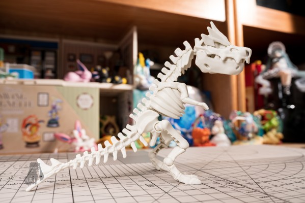 宝可梦拼装模型收藏 化石宝可梦系列 怪颚龙