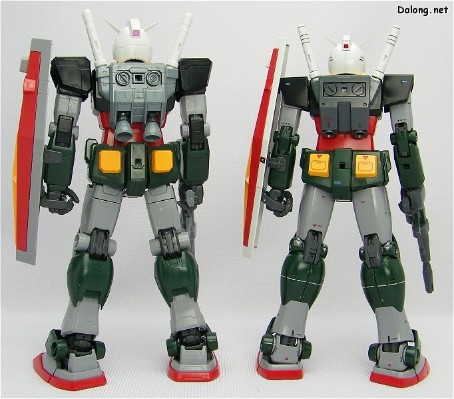 MG 1/100 Mobile Suit Variations G-战机 ＆ RX-78-2 高达