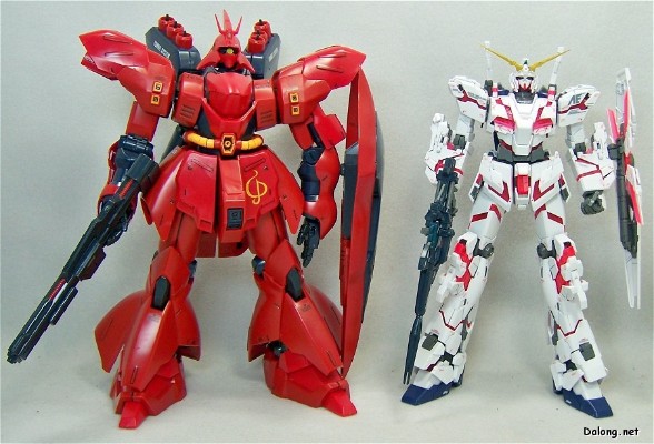 MG 1/100 机动战士高达UC  RX-0 独角兽高达 Ver. Ka, Titanium Finish