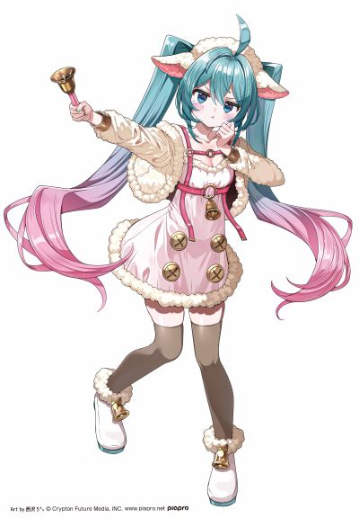 童话仙境 初音未来 狼和七只小山羊