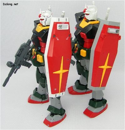 MG 1/100 Mobile Suit Variations G-战机 ＆ RX-78-2 高达