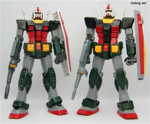 MG 1/100 Mobile Suit Variations G-战机 ＆ RX-78-2 高达