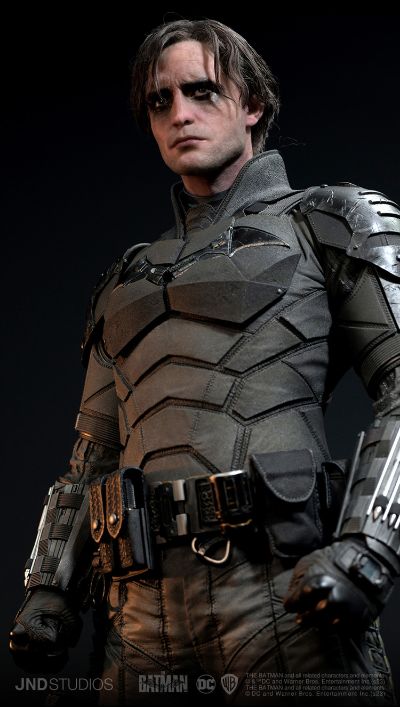 JND Studios 2022年电影 新蝙蝠侠 1:3 雕像（罗伯特·帕丁森战衣版）