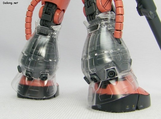 MG 机动战士高达 MS-06S指挥官用扎古II 夏亚・阿兹纳布尔机 / with Special Clear Armor Parts 