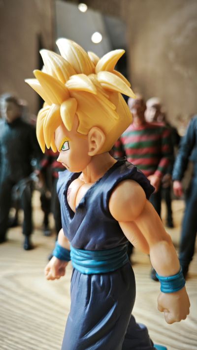 龙珠Z SOLID EDGE WORKS-出阵系列-5   B款 超级赛亚人孙悟饭