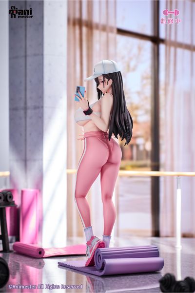 东滩 健身女孩的流汗时刻