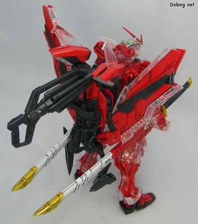 MG #130 机动战士高达SEED VS ASTRAY MBF-P02KAI 红色异端高达改 30th Anniversary Clear Parts 