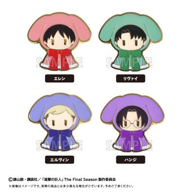 进击的巨人 复古风别针 斗篷玩偶