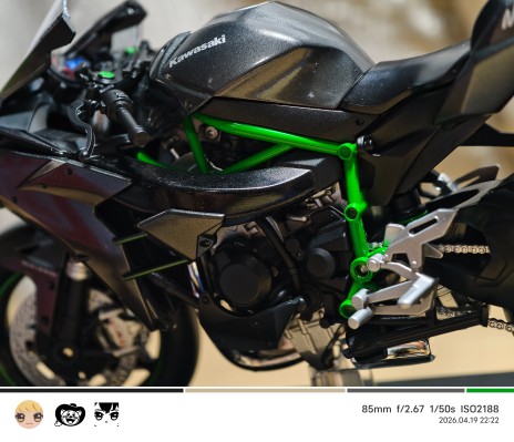 1/12 完成品BIKE 川崎 Ninja H2