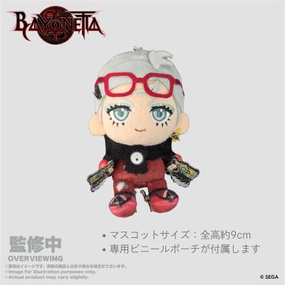 猎天使魔女 坐姿毛绒挂件 贞德