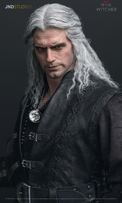 JND Studios 巫师系列 美剧猎魔人 利维亚的杰洛特（亨利·卡维尔版）