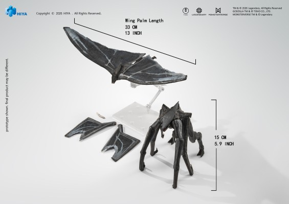 EXQUISITE BASIC系列 哥斯拉(2014) 雌雄穆托套装