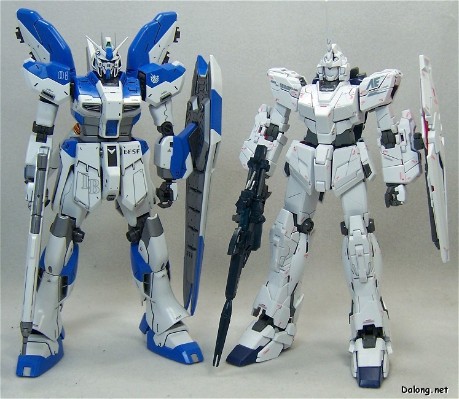 MG 1/100 机动战士高达UC  RX-0 独角兽高达 Ver. Ka, Titanium Finish