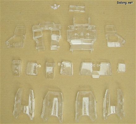 MG 钢加农【クリア外装パーツ付き】
