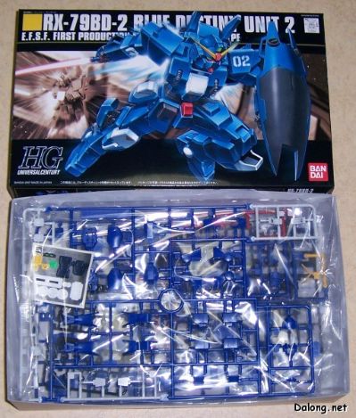 HGUC 1/144 	机动战士高达外传 THE BLUE DESTINY RX-79BD-2 蓝色命运二号机