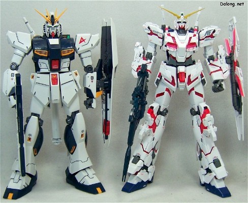 MG 1/100 机动战士高达UC  RX-0 独角兽高达 Ver. Ka, Titanium Finish