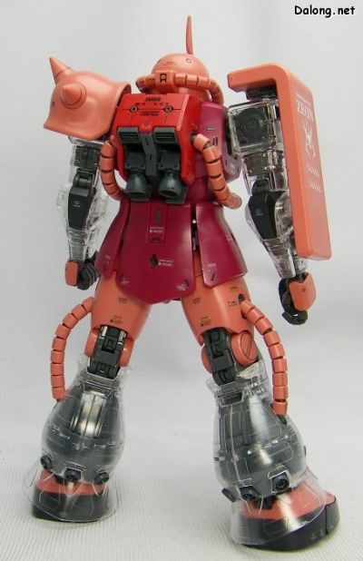 MG 机动战士高达 MS-06S指挥官用扎古II 夏亚・阿兹纳布尔机 / with Special Clear Armor Parts 