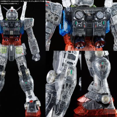 PG UNLEASHED  RX-78-2高达 透明色外装甲配件包