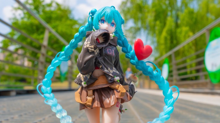 Fashion 初音未来  户外时装