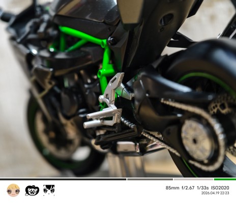 1/12 完成品BIKE 川崎 Ninja H2