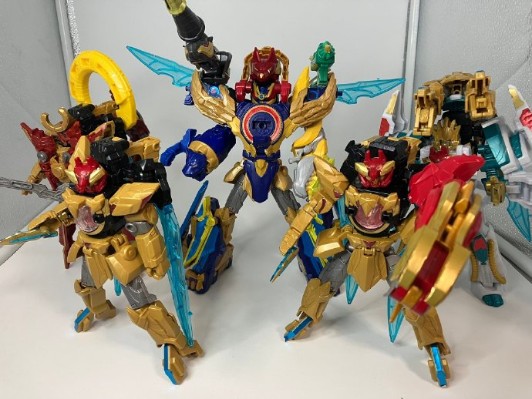 MiniPla NO.1合体系列PB 双手誓剑 & 勇动 手誓剑豪兽狼 [Premium Bandai 限定]