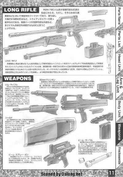MG 1/100 机动战士高达0083 星尘的回忆 RGM-79C 吉姆改 Standard Color