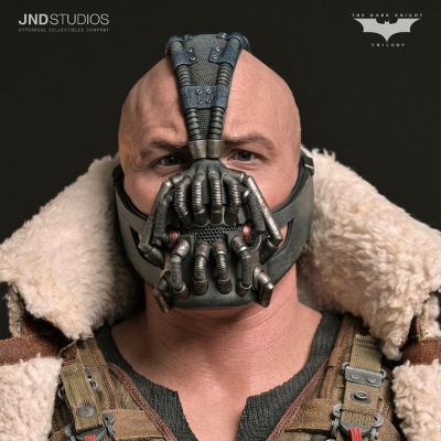 JND Studios 蝙蝠侠 黑暗骑士三部曲 毒王 毁灭者贝恩 1:3 雕像（汤姆·哈迪版）