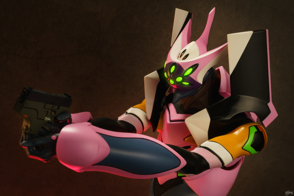 REAL ACTION HEROES #630 EVA新剧场版&EVA新剧场版：Q エヴァ8号机 Beta Ver. 
