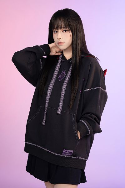 魔法少女小圆 剧场版 [新篇] 叛逆的物语 连帽衫 最终形态鹿目圆／恶魔焰