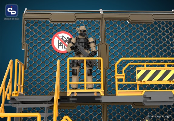 FreshRetro SIB05 铁网连廊A