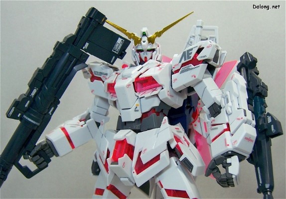 MG 1/100 机动战士高达UC  RX-0 独角兽高达 Ver. Ka, Titanium Finish