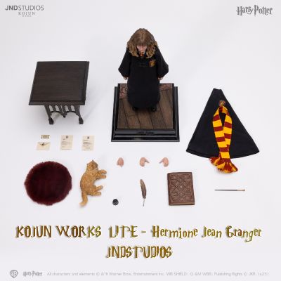 JND Studios 哈利·波特与魔法石 哈利·波特/罗恩/赫敏 1:6 可动人偶/兵人（精简版）