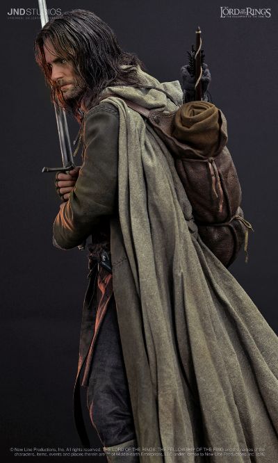 JND Studios 指环王1：护戒使者 阿拉贡 1:3 雕像（维果·莫特森版）