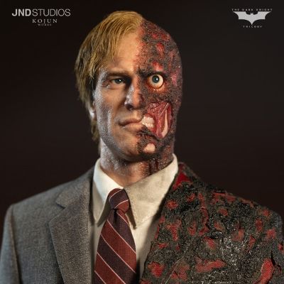 JND Studios 蝙蝠侠 黑暗骑士三部曲 双面人 & 哈维·丹特 1:6可动人偶/兵人（艾伦·艾克哈特 A & B & C-Types）