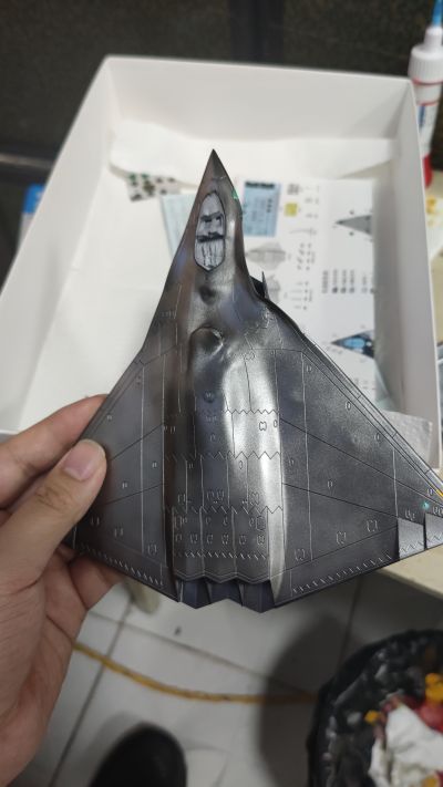 中国 南六代战机（验证型） 拼装模型