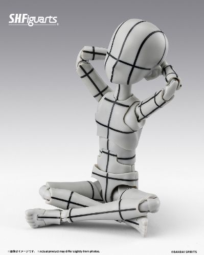 S.H.Figuarts BODY君-杉森建- Edition-WIRE FRAME- (Gray Color Ver.)