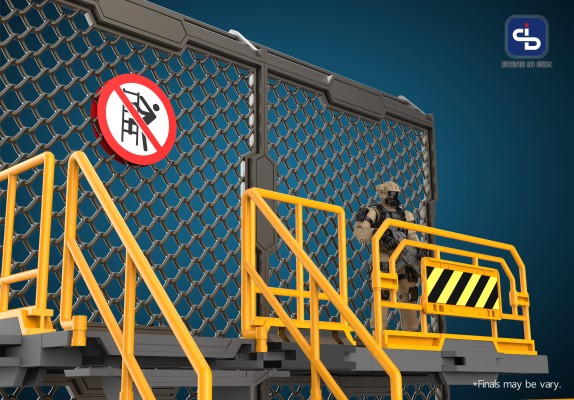 FreshRetro SIB05 铁网连廊A