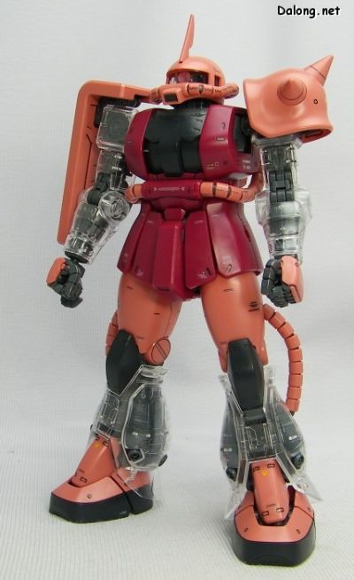 MG 机动战士高达 MS-06S指挥官用扎古II 夏亚・阿兹纳布尔机 / with Special Clear Armor Parts 