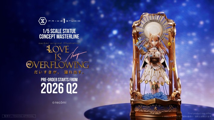 喜欢、满溢而出。