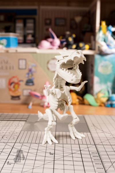 宝可梦拼装模型收藏 化石宝可梦系列 怪颚龙