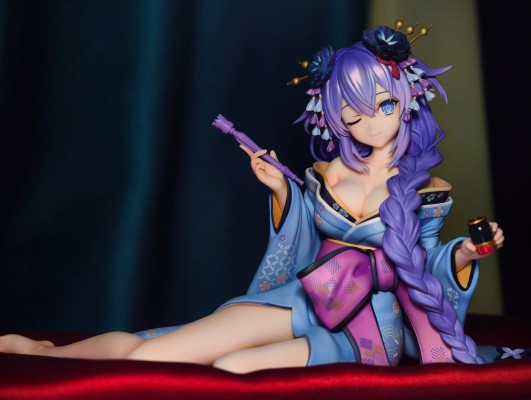 闪乱忍忍忍者大战海王星 -少女们的响艳- 紫色之心 和服