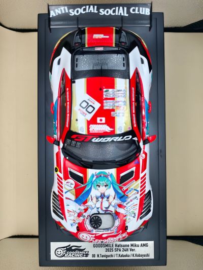 初音未来 GT企划 1/18 GOODSMILE 初音未来 AMG 2025 SPA24H