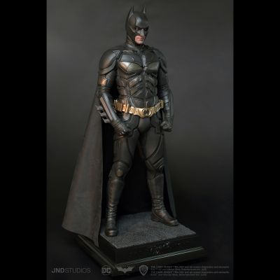 JND Studios 黑暗骑士三部曲 蝙蝠侠 布鲁斯·韦恩 1:3 雕像（克里斯蒂安·贝尔 单人 & 双人版）