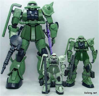 PG 1/60 机动战士高达 MS-06F 扎古II（量产机）