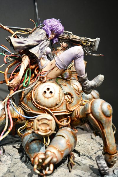 美女与野兽传说系列 攻壳机动队S.A.C. 草薙素子 和 塔奇克马 原创配色