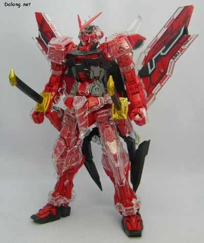 MG #130 机动战士高达SEED VS ASTRAY MBF-P02KAI 红色异端高达改 30th Anniversary Clear Parts 